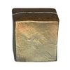 Chiseled Place Card Holder, Brass - Square