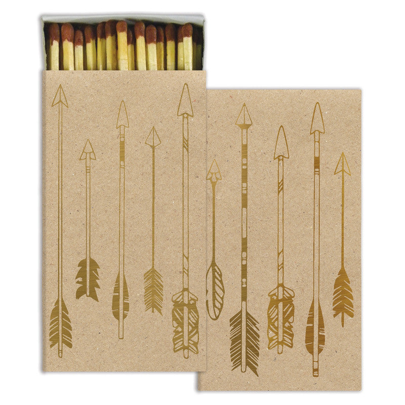 Matches - Arrows - Gold Foil