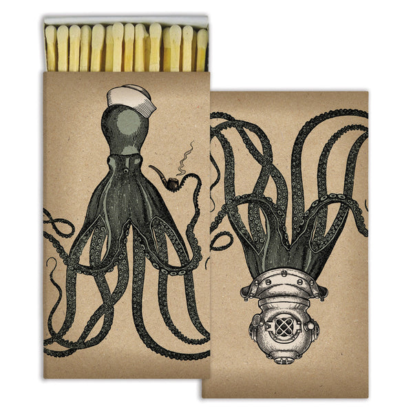 Matches - Octopus - White