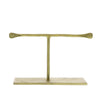 Maddox Forged Iron Jewelry T Stand - Short 4 - Brass