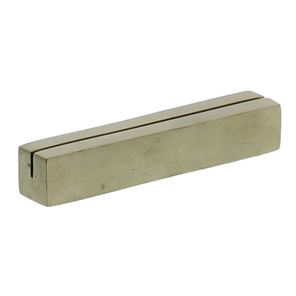 Brass Cast Iron Rectangle Bar Place Card Holder