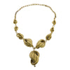 Julia Looped Necklace, Brass - Brass