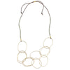 Lombok Organic Link Necklace - Aqua