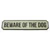 Cast Iron Sign - BEWARE OF THE DOG