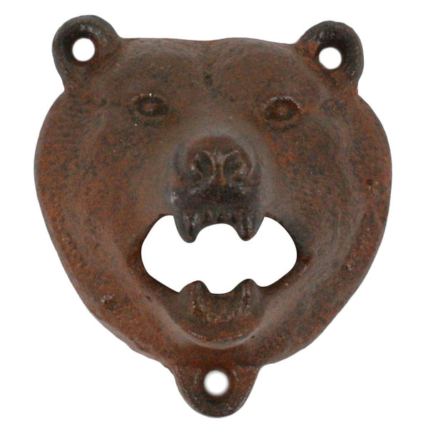 Bear Bottle Opener Rust