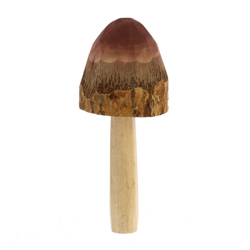 Mushroom, Wood - Brown - Brown