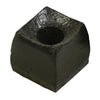 Tatara Taper Holder, Cast Iron - Square - Black