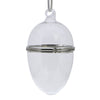 Glass Keepsake Box Ornament - Egg