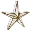 Glass Star Candle Holder, Mirrored - Med