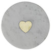 Inlaid Marle Tray - Heart