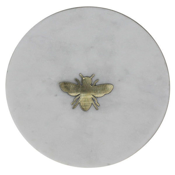 Inlaid Marle Tray - Bee