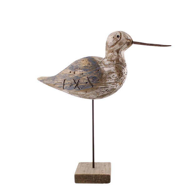 Kelso Wood Seagull - Sandpiper - Navy & Natural Wood