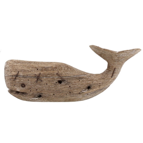 Kelso Wood Sperm Whale - Sm - Natural Wood