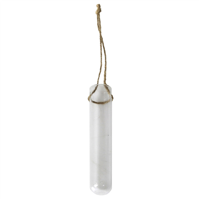 Hanging Glass Tube Vase - Sm