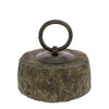 Stone Doorstop with Iron Ring