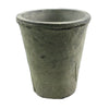 Rustic Terra Cotta Rose Pot - Sm Moss Grey