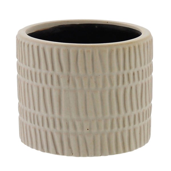 Moto Cachepot, Ceramic - Sm - Matte White