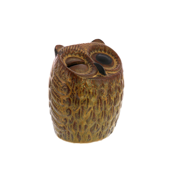 Owl Bank, Ceramic - Brown