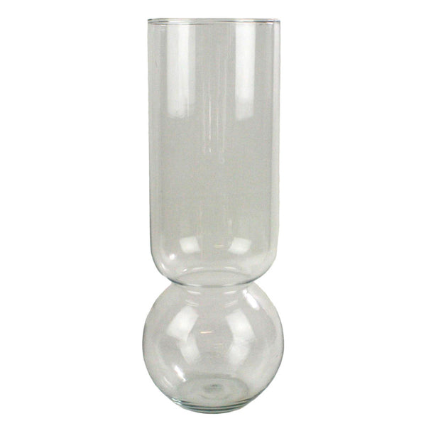 Bulb Vase Extra Tall Clear