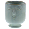 Celia Cachepot, Ceramic - Lrg - Teal